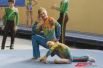 Омские акробаты готовятся к чемпионату России.