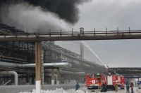Возгорание на заводе СК началось в бытовом помещении.