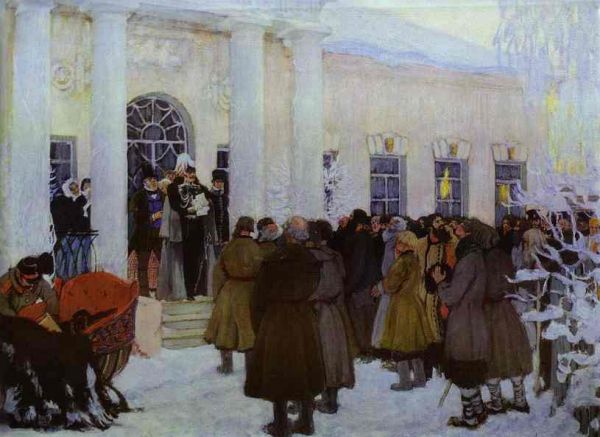С 1907 года Борис Кустодиев стал членом Союза русских художников, а двумя годами позже по инициативе Репина был избран членом Академии художеств.