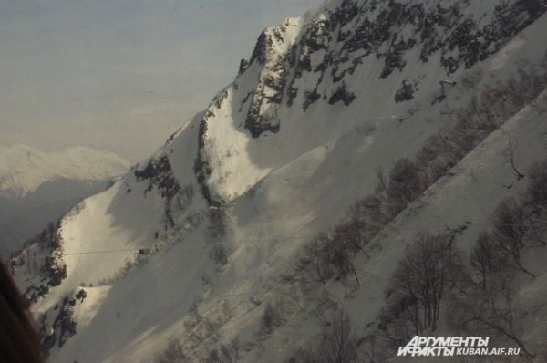 Не все горные склоны Красной Поляны доступны для катания.