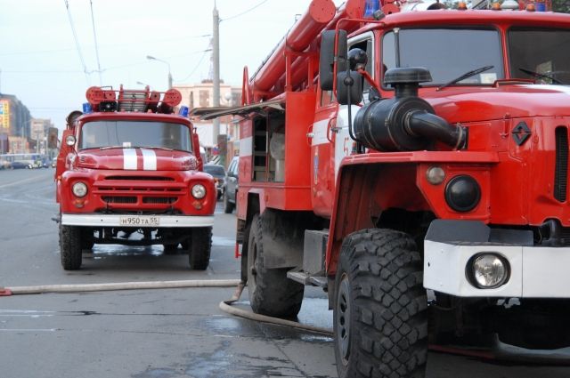 В Омской области возросло число пожаров.
