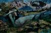 В 1902 года у Врубеля появились первые признаки душевного расстройства – он с видом одержимого каждое утро приходил на выставку «Мир искусства» и детально перерисовал детали собственной картины «Демон поверженный».