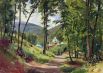 Знаменитый русский живописец Иван Шишкин несколько раз бывал в Крыму и оставил несколько местных пейзажей, а также многие незавершённые наброски карандашом.