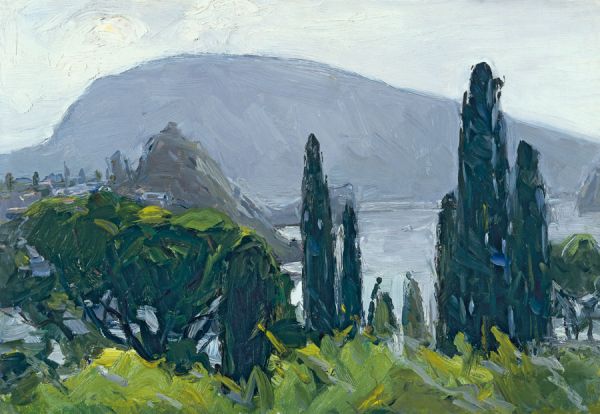 Советский художник Арсений Семёнов написал множество пейзажей, в том числе и крымских. Семёнов часто проводил в Крыму лето, писал Ялту, Гурзуф и многие другие местные виды.