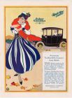 Реклама Baker Electric Cars, 1910 год.