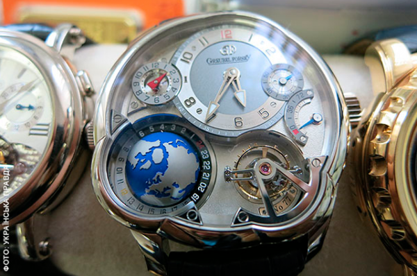 Эти часы эксклюзивного швейцарского производителя Greubel Forsey (Гробель Форсе) стоят 600 тысяч долларов
