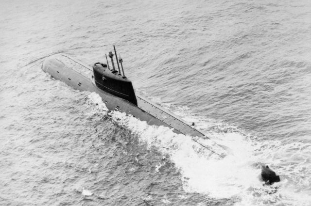 Подводная лодка «Комсомолец», 1 января 1986 года.