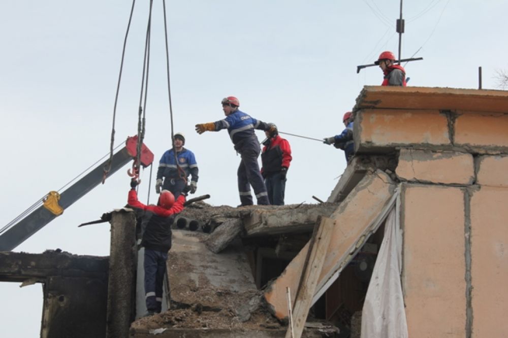 Взрыв бытового газа в поселке Конезаводский.