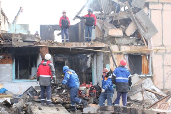 Взрыв бытового газа в поселке Конезаводский.