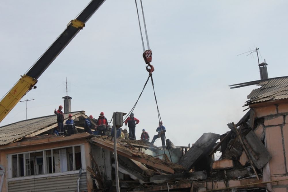 Взрыв бытового газа в поселке Конезаводский.