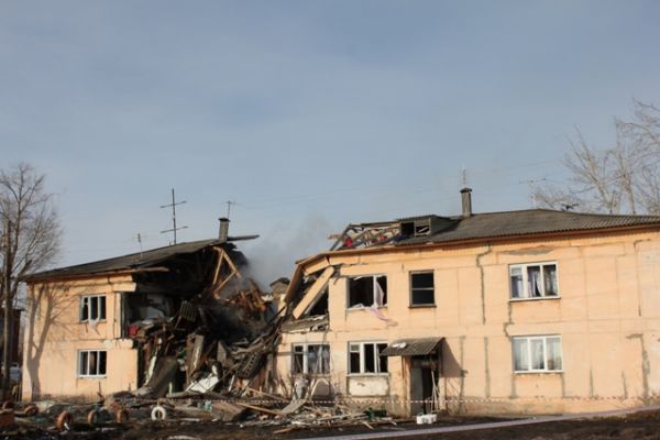 Взрыв бытового газа в поселке Конезаводский.