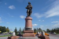 Памятник Николаю Петровичу Резанову в Красноярске.