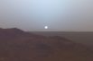 Марсианский закат, 19 мая 2005 года. Снимок сделан из кратера Гусева камерой аппарата «Спирит».