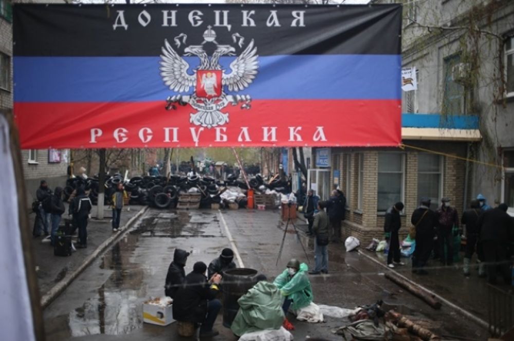 Сепаратисты в Славянске