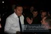 Кандидата в президенты Михаила Добкина облили зеленкой и посыпали мукой