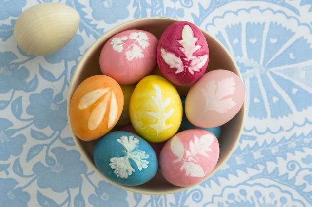 Что символизируют крашеные яйца?
