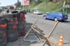 Блокпост на въезде в Черкассы