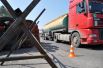 Блокпост на въезде в Черкассы
