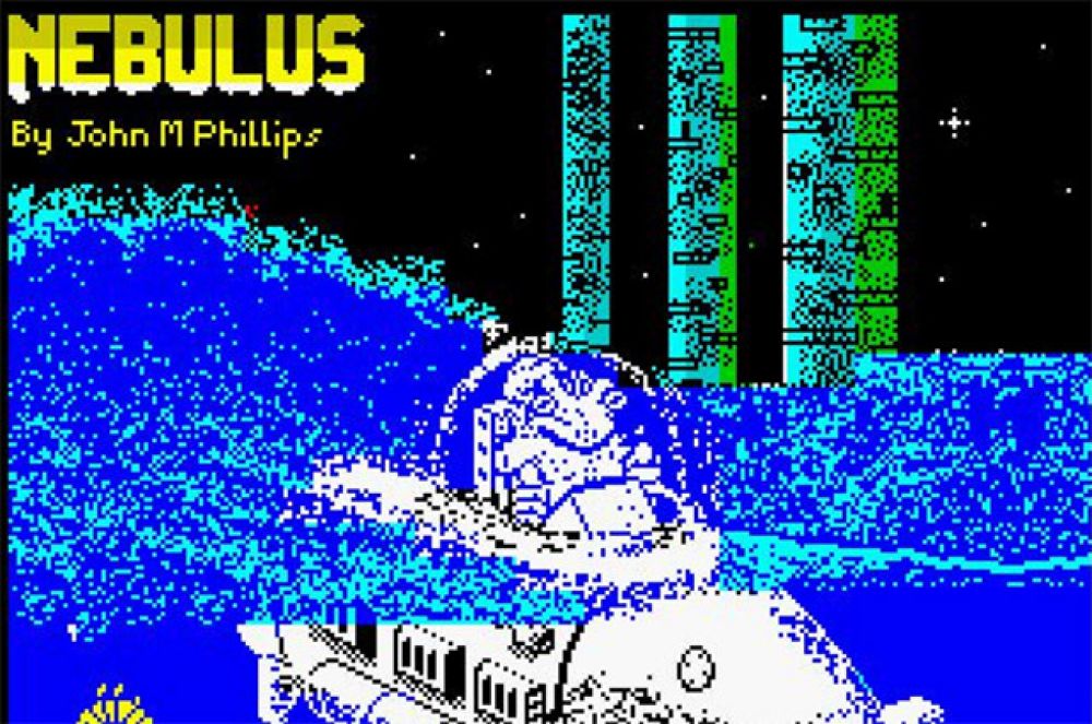 Nebulus является ещё одним нашумевшим платформером. По сюжету игры небольшому зелёному созданию Пого необходимо уничтожить несколько подводных башен. Особенность геймплея Nebulus заключается в том, что независимо от действий игрока Пого всегда находится в центре экрана, а на перемещается на дисплее только локация.