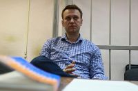 Алексей Навальный в зале суда. 2014 год.
