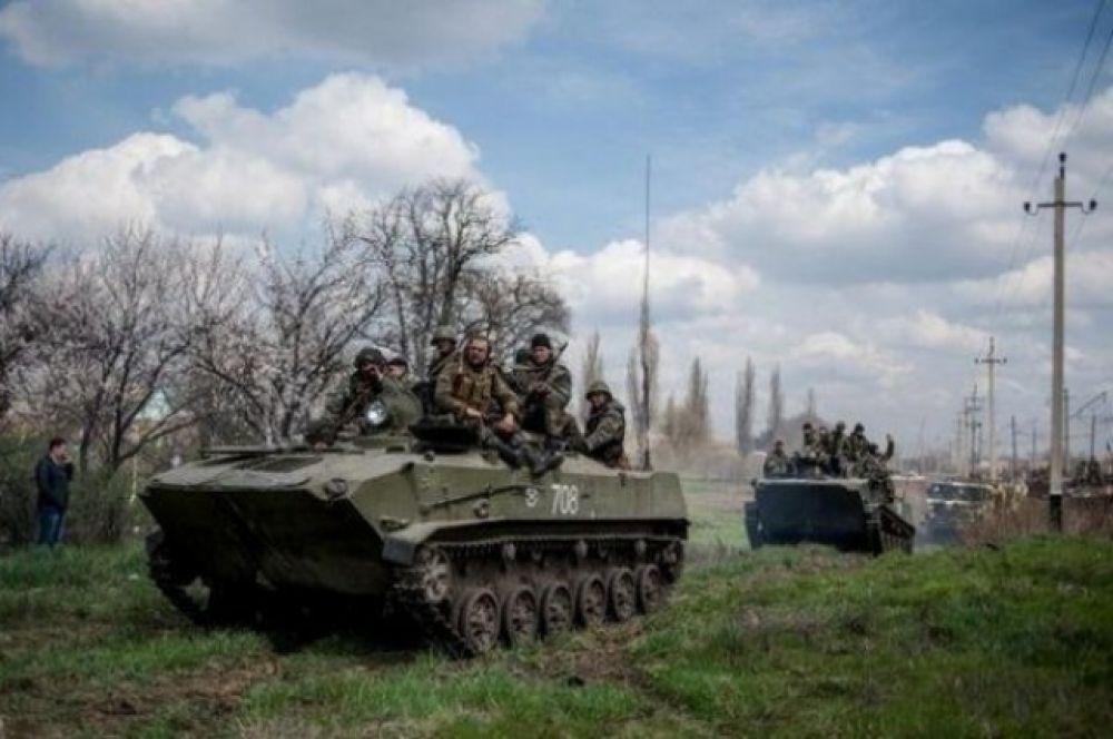 Антитеррористическая операция в Славянске