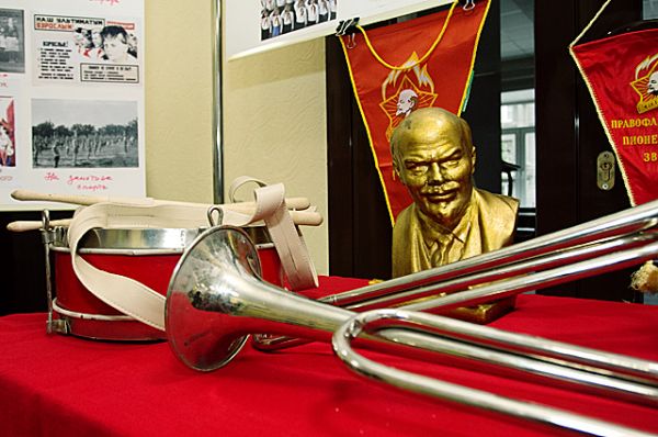 Экспозиция, погрузившая посетителей в эпоху СССР.