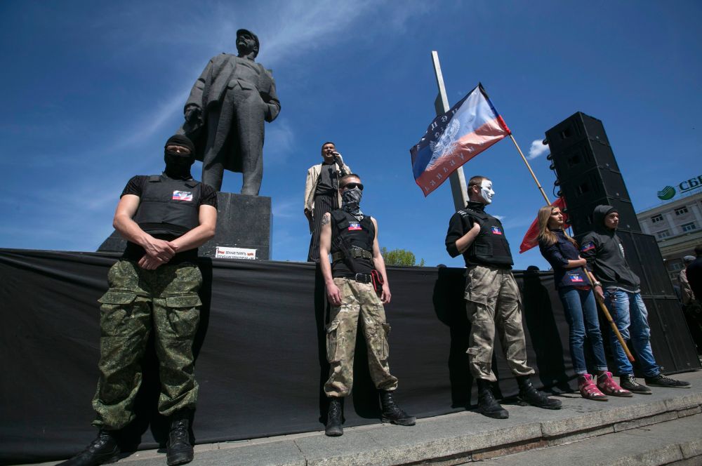 В Харькове состоялся традиционный воскресный митинг в поддержку федерализации Украины с участием нескольких политических объединений.