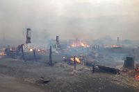 Огненная стихия уничтожила 18 жилых домов.