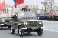В Омске будут ограничено движение транспорта во время проведения парада Победы.