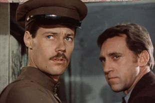 Владимир Конкин и Владимир Высоцкий. «Место встречи изменить нельзя», 1979 год.