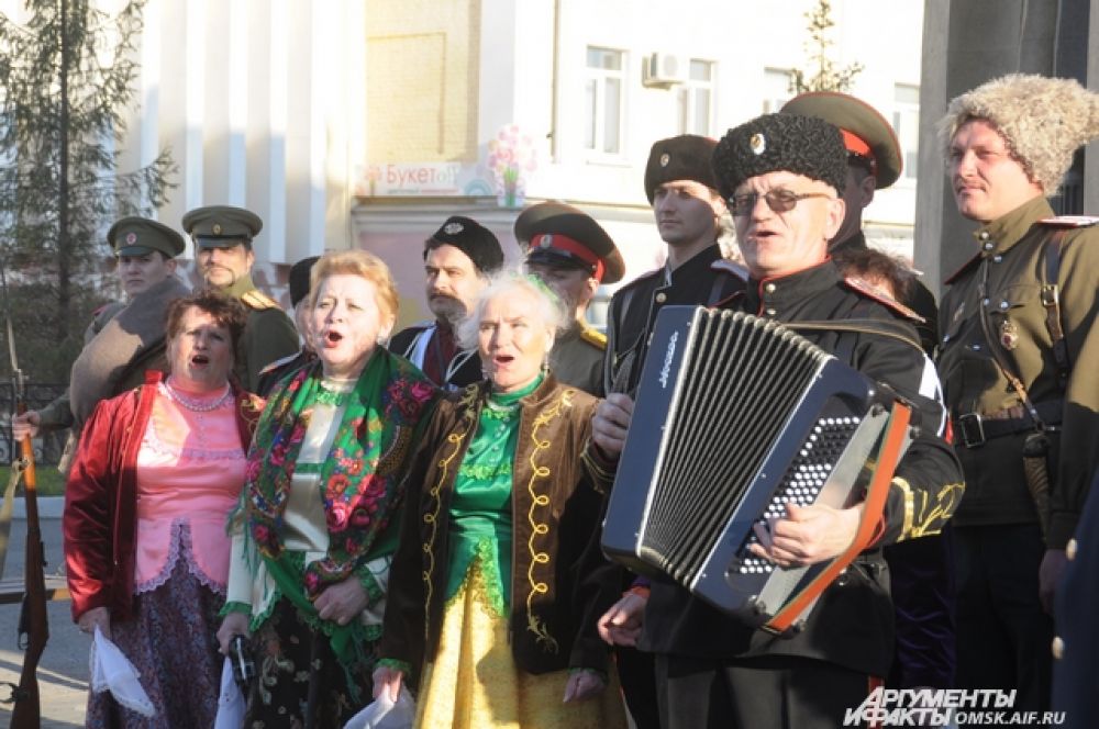 Концерт Сибирского Казачьего войска.