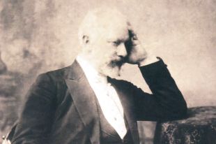 Петр Чайковский в Харькове. 1893 год. Фотопортрет А. Федецкого.