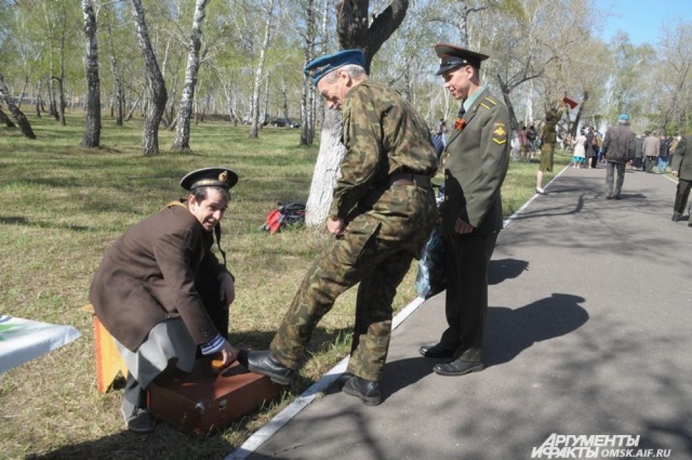 Встреча «В лесу прифронтовом».