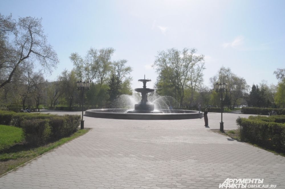 Весна в Омске.