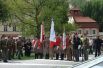 Днём Освобождения этот праздник называют и в Чехии. В разных городах страны проходят торжественные мероприятия в честь жертв войны. На фото: церемония с участием военных в Праге.