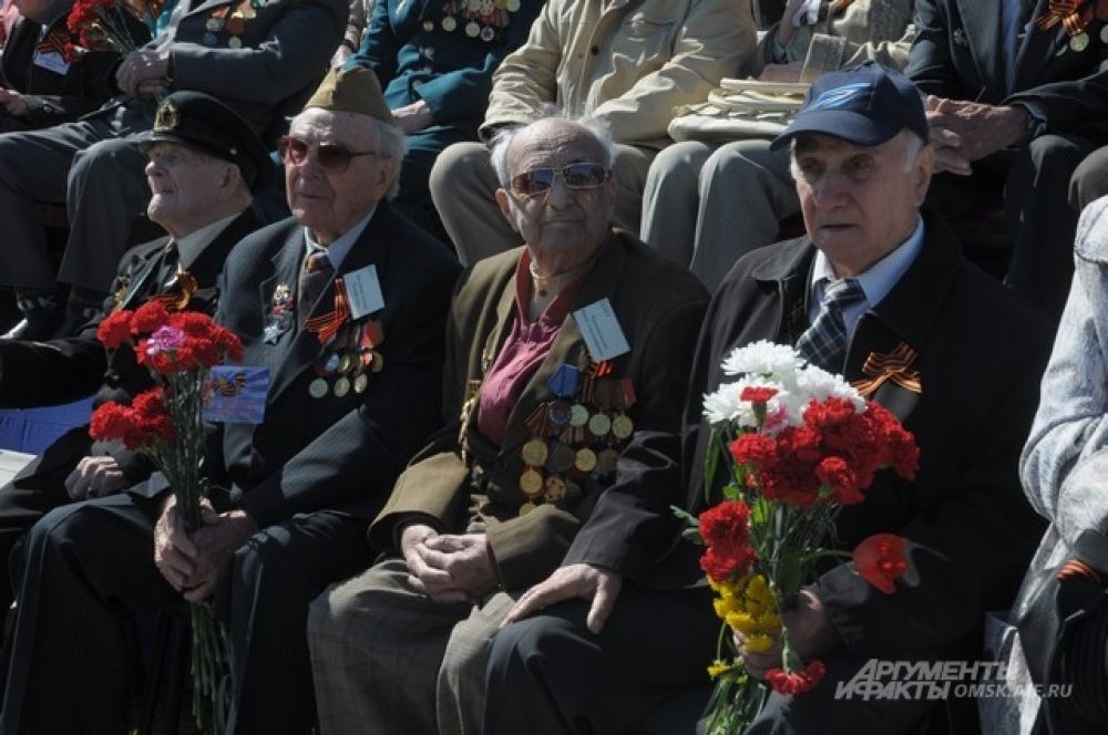 Парад Победы в Омске.