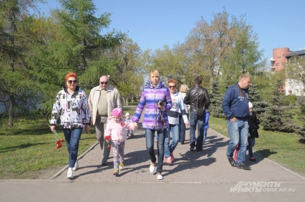 Омичи отмечают 9 мая.