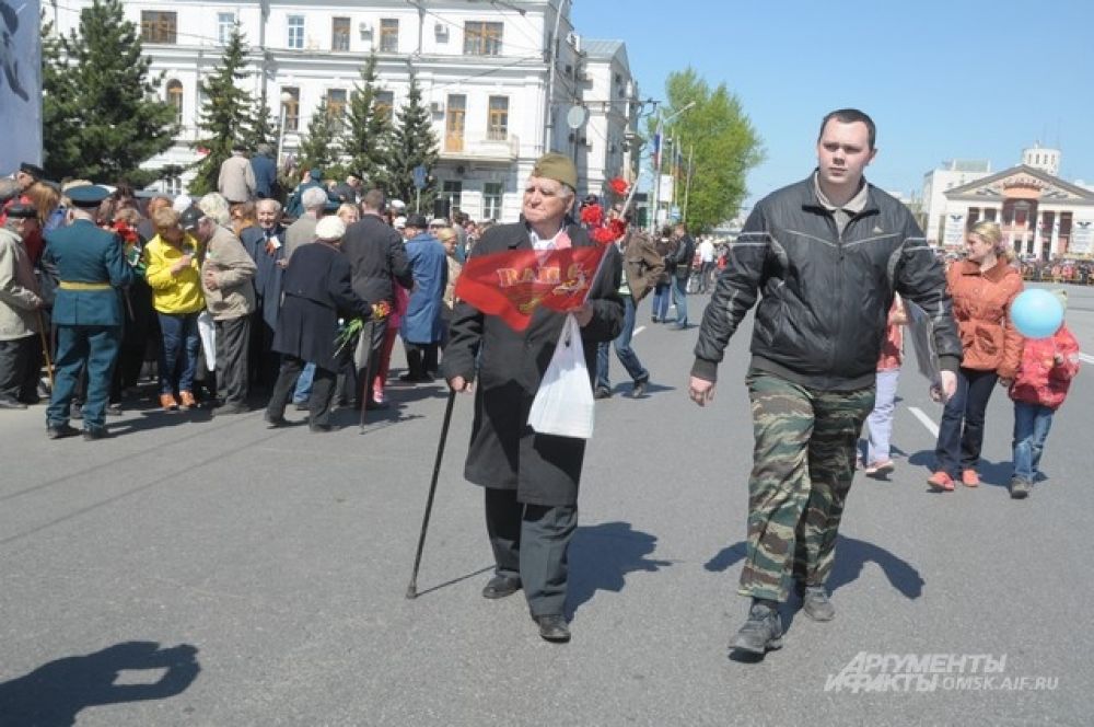 Омичи отмечают 9 мая.