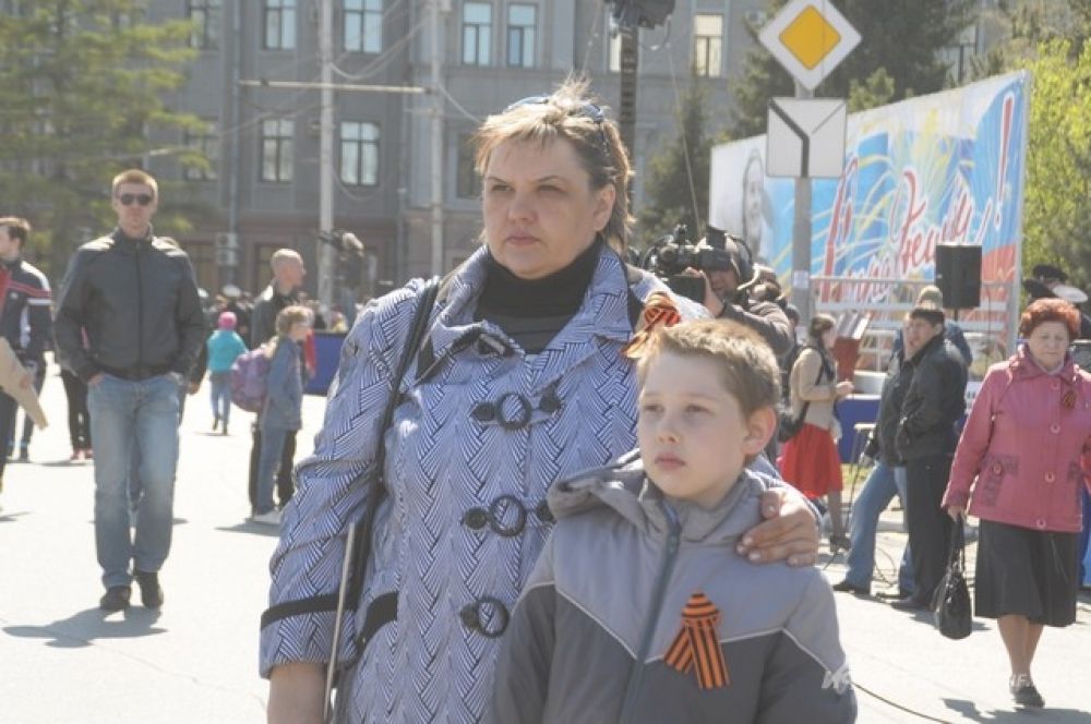 Омичи отмечают 9 мая.
