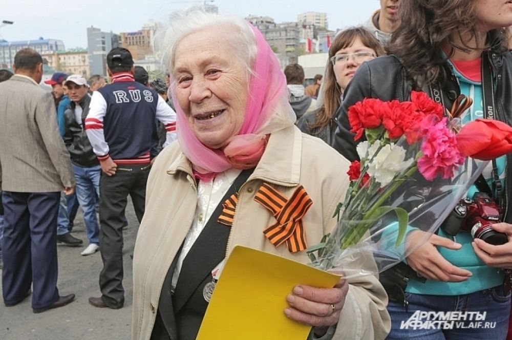 Ветеранам понравилась забота, проявленная к ним на День Победы.