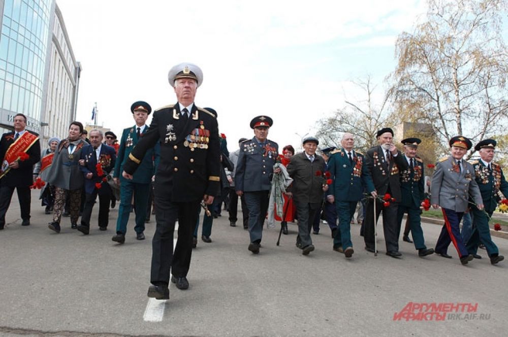 Шествие,  посвященные празднованию 69-ой годовщины Победы в Великой Отечественной войне 1941–1945 гг.