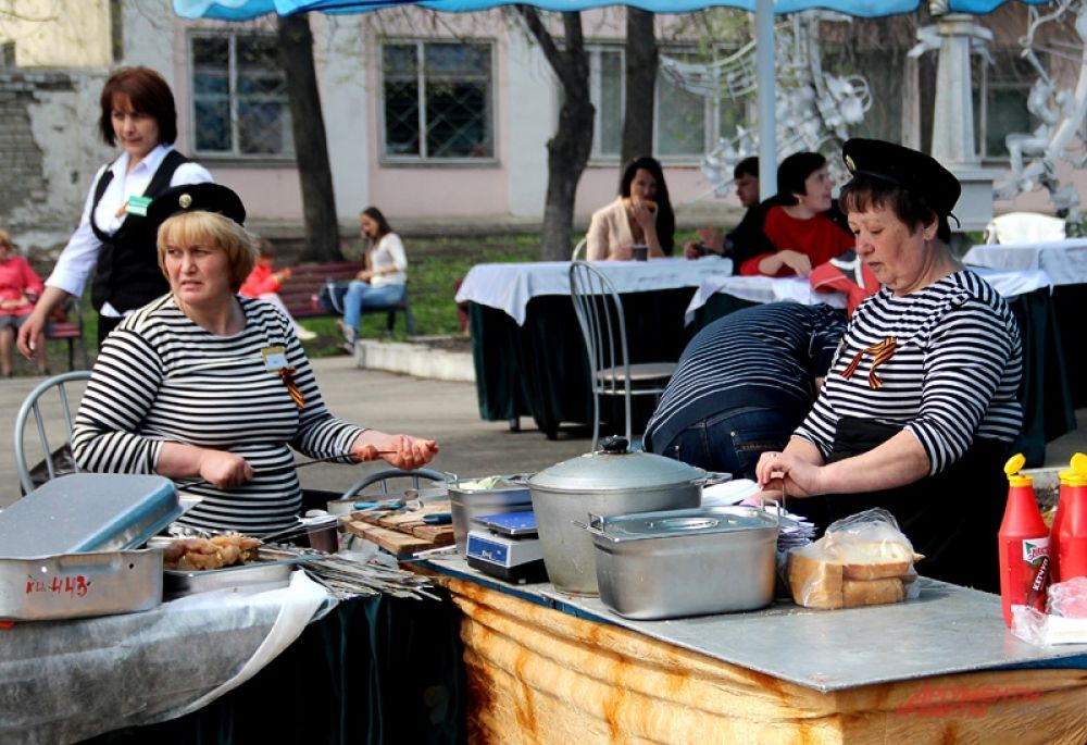 Шашлык по-флотски.