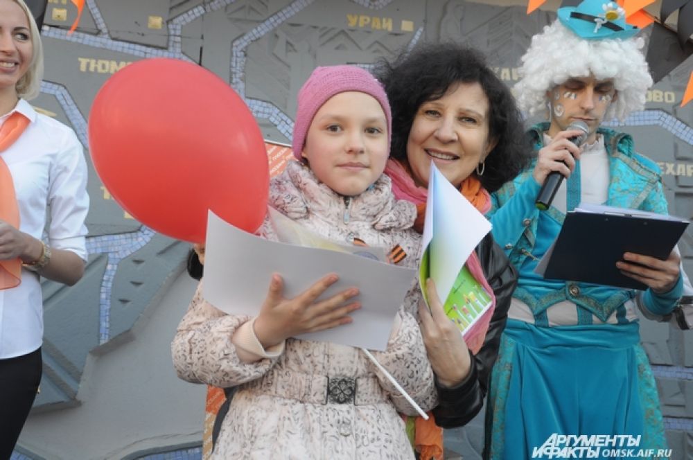 Награждение призеров конкурса «Нарисуй нашу Победу».