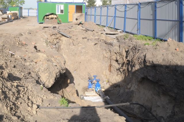 Ремонт сетей водоснабжения завершился раньше на ул. Валиханова.