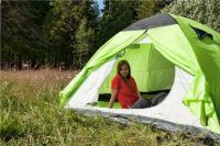 Омские школьники будут жить в палатках.
