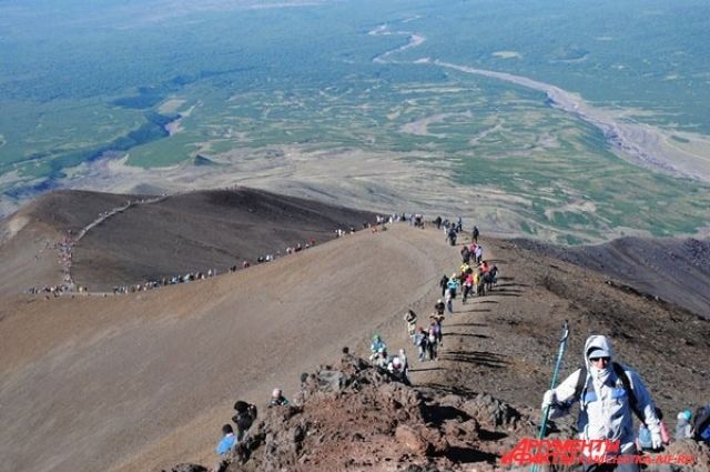 Раньше восхождения на Авачинский вулкан были массовыми