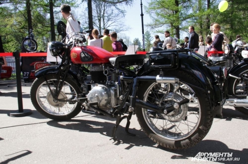 Gilera Marte (solo). Италия. 1941-1946 г.