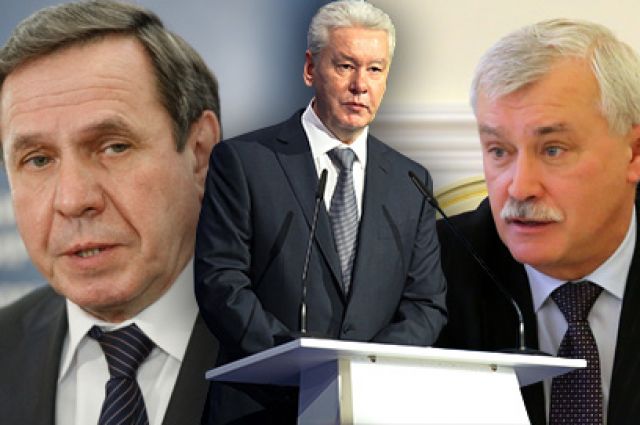 Собянин, Полтавченко и Городецкий — лидеры рейтинга эффективности мэров.