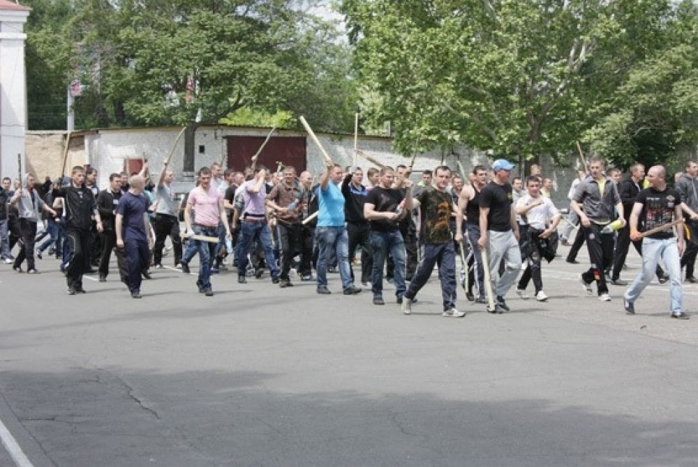 Одесская Нацгвардия провела учения