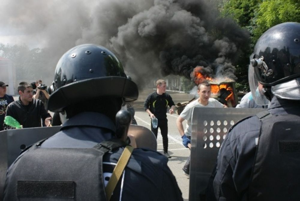 Одесская Нацгвардия провела учения